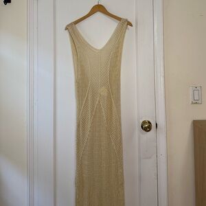 Mesh Crochet Coverup